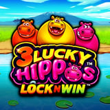 3 Lucky Hippos™ LockNWin™