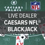 TEMP Caesars Live NFL® Blackjack Table 2