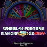 Wheel of Fortune Diamond Spins 2x Wilds