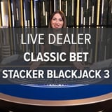 Live Dealer Classic Bet Stacker Blackjack 3