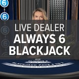 Live Dealer Always 6 Blackjack 3