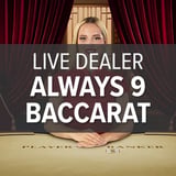 Live Dealer Always 9 Baccarat