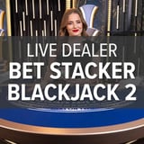 Live Dealer Bet Stacker Blackjack 2