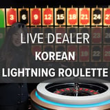 Live Dealer Korean Lightning Roulette