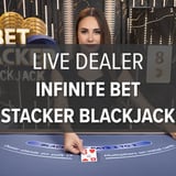 Live Dealer Infinite Bet Stacker Blackjack
