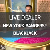 Live Dealer New York Rangers® Blackjack