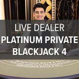 Live Dealer Platinum Private Blackjack 4