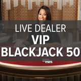 Live Dealer VIP Blackjack 50